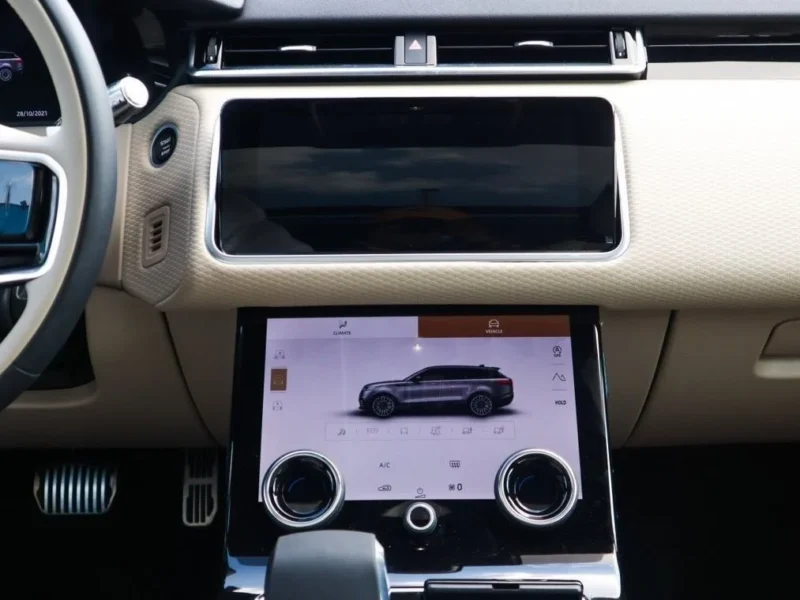 2021 Land Rover Range Rover Velar R-DYNAMIC SE 4 Cylinders Petrol Engine Black Beige SUV