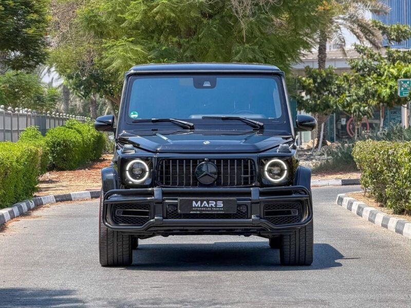 2023 Mercedes Benz G63 AMG STD 4.0 Litres V8 Petrol Engine Black Red SUV European Specs