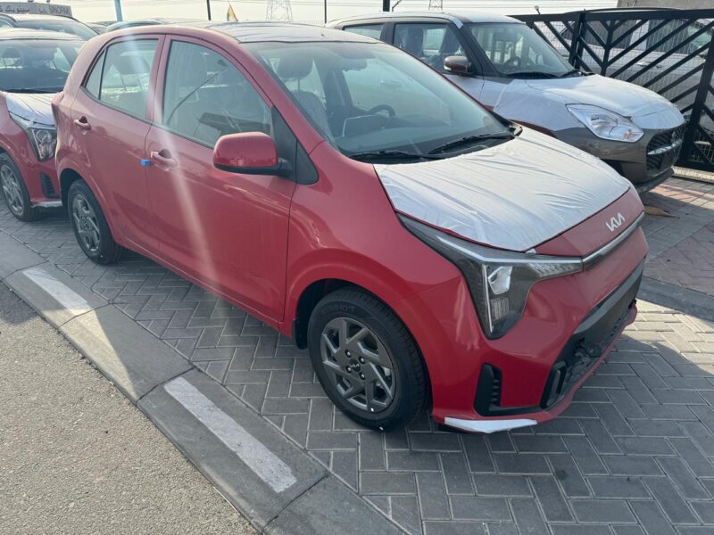 2026 Kia Picanto 1.2 Litres MPI 4-cylinder Petrol Engine Red Black Hatchback GCC Specs