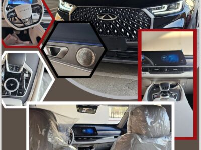 2026 Chery Tiggo 8 Pro Max 2.0 TGDI Turbocharged Petrol Engine Black Grey SUV GCC Specs
