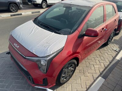 2026 Kia Picanto 1.2 Litres MPI 4-cylinder Petrol Engine Red Black Hatchback GCC Specs