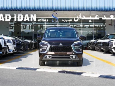2023 Mitsubishi Xpander HIGH LINE 1.5 Litres 4 Cylinders Petrol Engine Brown Beige SUV GCC