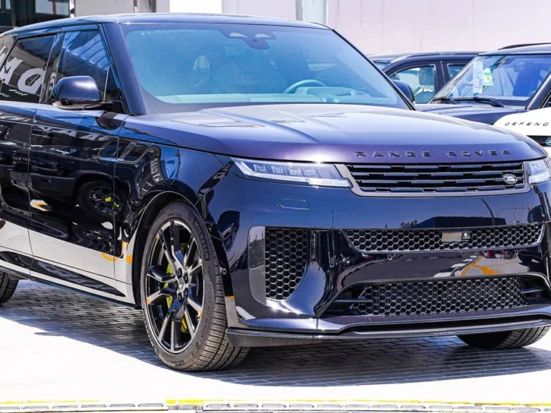 2025 Land Rover Range Rover Sport 8 Cylinders Petrol Engine Black Grey SUV American Specs