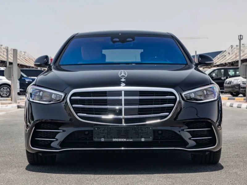 2024 Mercedes-Benz S500 4MATIC 3.0L Turbocharged Inline-6 Petrol Engine Black Tan Sedan GCC