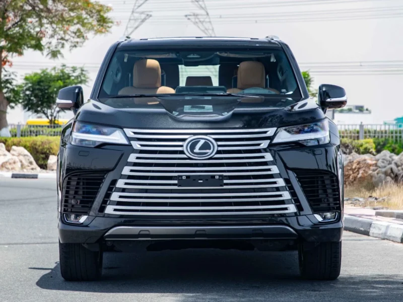 2026 Lexus LX600 SIGNATURE 3.5L Twin-Turbocharged V6 Petrol Engine Black Tan SUV GCC Specs
