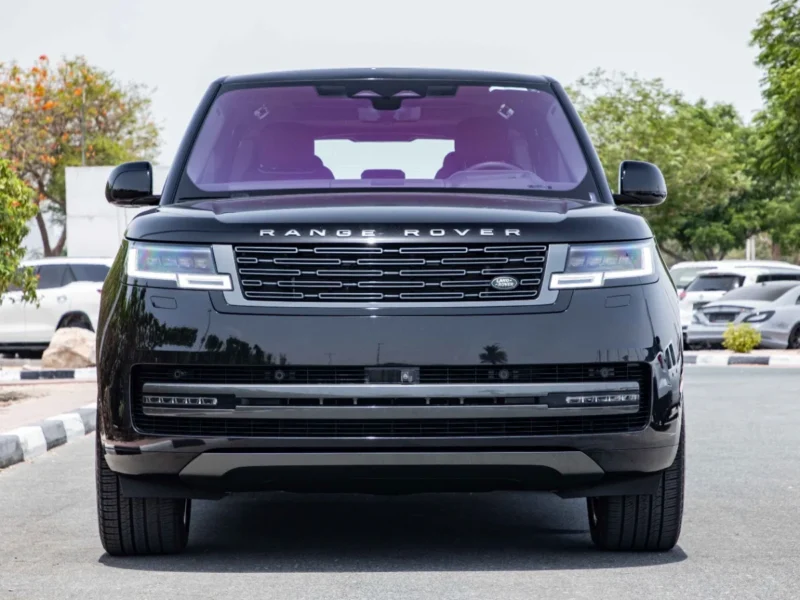 2022 Land Rover Range Rover HSE P530 4.4L Twin‑Turbo V8 Engine Black Burgundy SUV GCC Specs