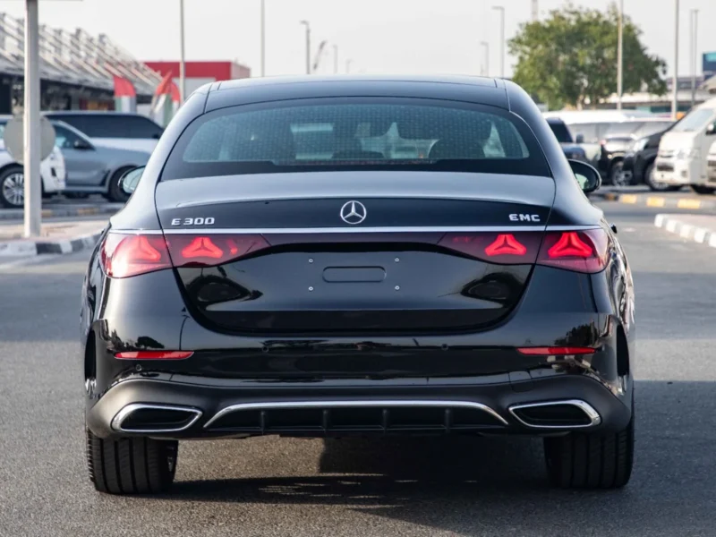 2026 Mercedes‑Benz E300 AMG Package 2.0L Turbocharged Petrol 4 Cylinders Black Tan Sedan
