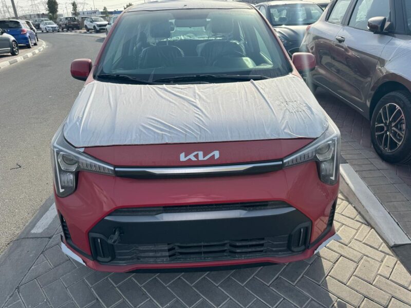 2026 Kia Picanto 1.2 Litres MPI 4-cylinder Petrol Engine Red Black Hatchback GCC Specs