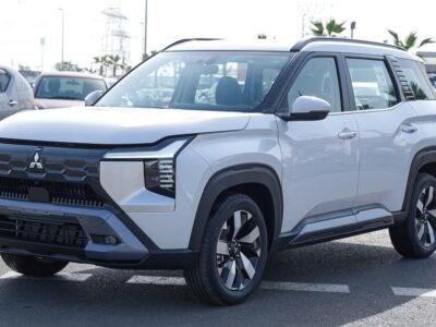 2026 Mitsubishi Destinator 1.5-liter turbocharged 4-cylinder Petrol Engine White Grey SUV GCC