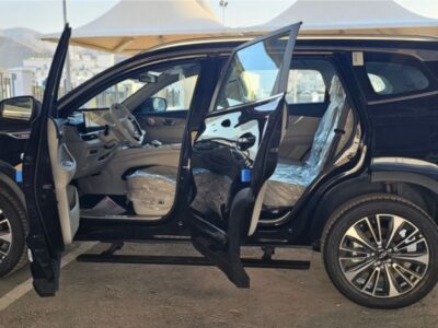 2026 Chery Tiggo 8 Pro Max 2.0 TGDI Turbocharged Petrol Engine Black Grey SUV GCC Specs