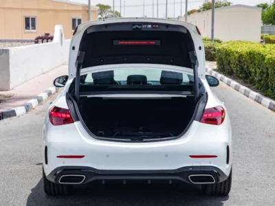 2026 Mercedes Benz C200 AMG Night Package 1.5L Turbo + 48V Mild Hybrid White Tan Sedan