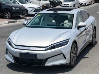 2025 BYD Han L 200KM DM-i LiDAR Flagship Edition 1.5L Turbocharged 4-Cylinder Silver White Sedan