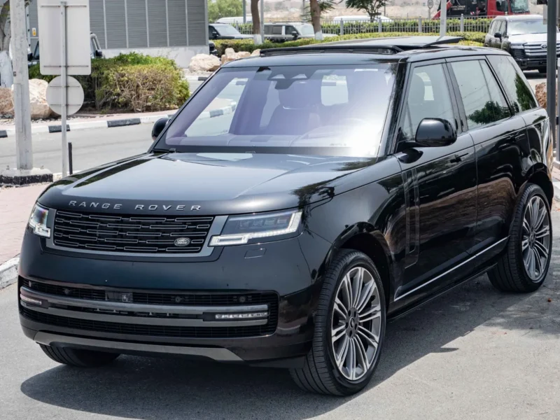 2022 Land Rover Range Rover HSE P530 4.4L Twin‑Turbo V8 Engine Black Burgundy SUV GCC Specs
