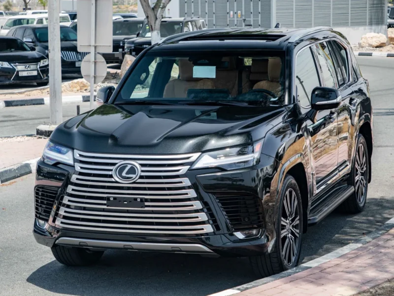 2026 Lexus LX600 SIGNATURE 3.5L Twin-Turbocharged V6 Petrol Engine Black Tan SUV GCC Specs