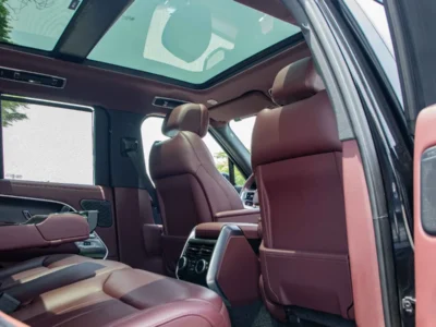 2022 Land Rover Range Rover HSE P530 4.4L Twin‑Turbo V8 Engine Black Burgundy SUV GCC Specs