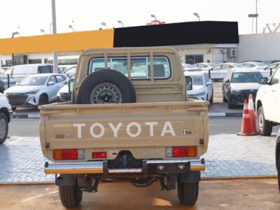 2026 Toyota Land Cruiser 70 Series 4.0L V6 Single Cab Utility Beige Pickup Truck GCC Specs