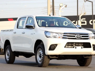 2026 Toyota Hilux Double Cab Base 4 Cylinders Diesel Engine MT White Red Pickup Truck
