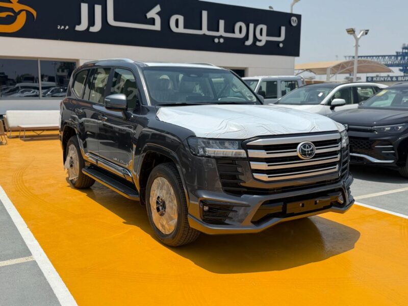 2026 Toyota Land Cruiser GXR 3.5L 6 Cylinders Twin Turbo Hybrid Engine Grey Beige SUV GCC