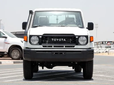 2026 Toyota Land Cruiser 79 Series Single Cab 4 Cylinders Diesel Engine MT White Beige Pickup