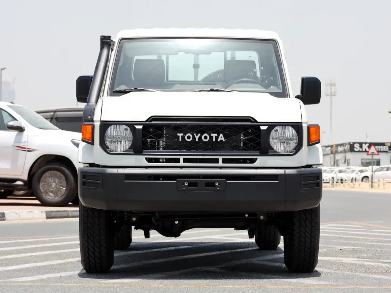 2026 Toyota Land Cruiser 79 Series Single Cab 4 Cylinders Diesel Engine MT White Beige Pickup