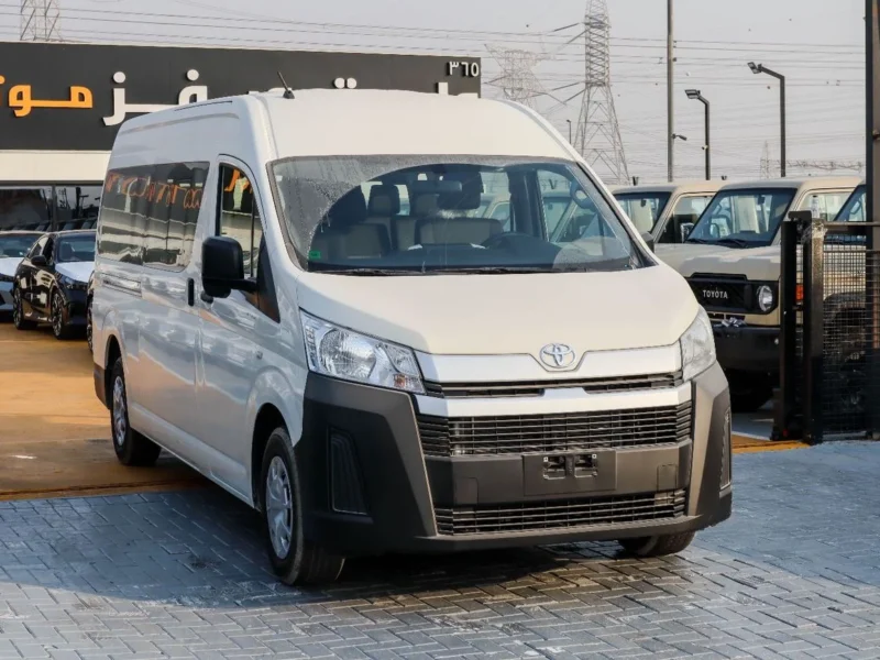 2026 Toyota Hiace GL 3.5 Litres 6 Cylinders Petrol Engine White Black Van GCC Specs