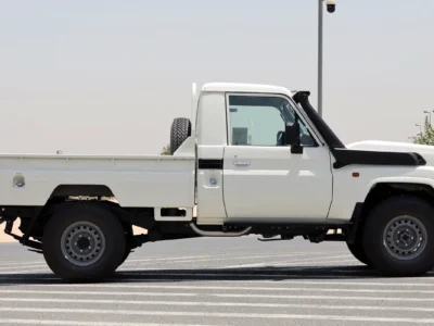 2026 Toyota Land Cruiser 79 Series Single Cab 4 Cylinders Diesel Engine MT White Beige Pickup