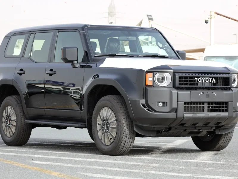2026 Toyota Prado 4 Cylinders Petrol Engine Black SUV Automatic GCC Specifications