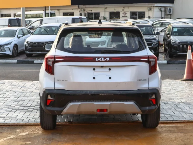 2025 Kia Seltos EX GLS MID Option1.5 Litres MPI 4 Cylinders Petrol Engine White Black SUV