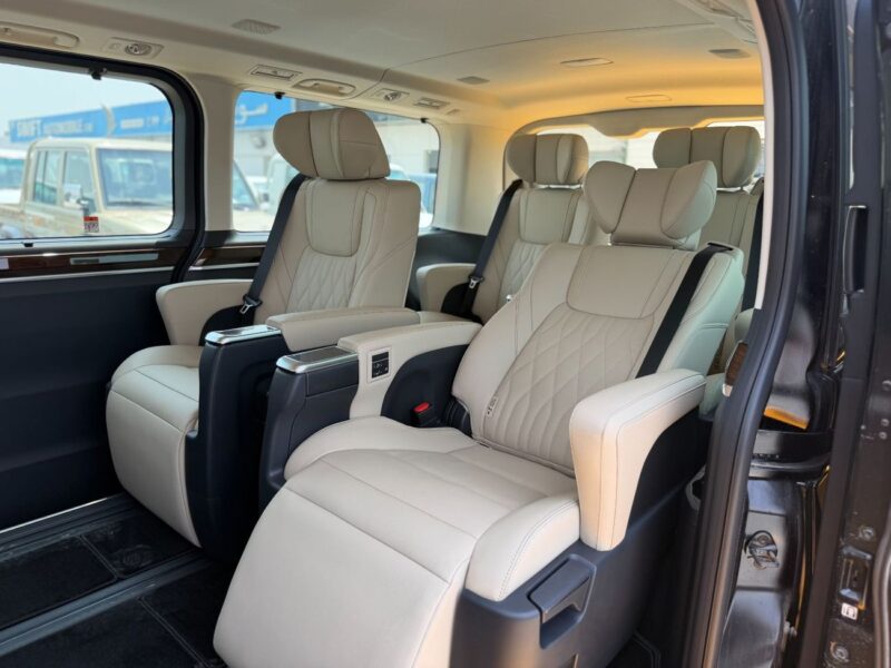 2026 Toyota Granvia Petrol 3.5 Litres 6 Cylinders Petrol Engine Black Beige Van GCC Specs