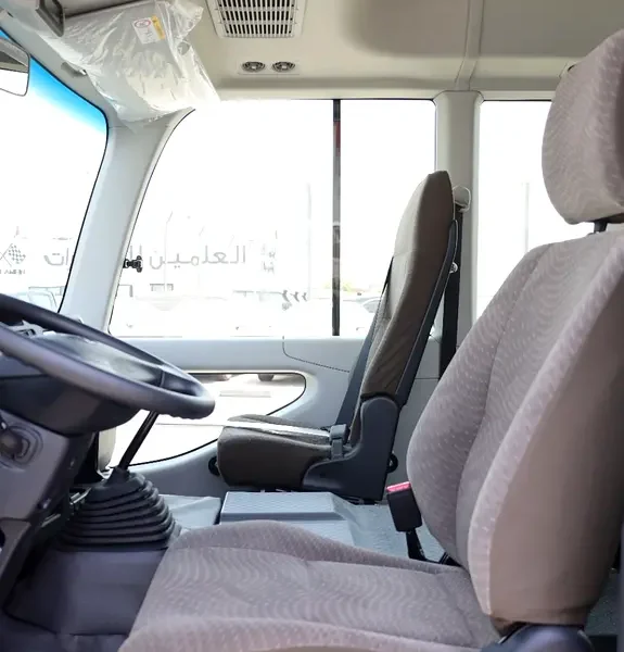 2025 Toyota Coaster 4 Cylinders Petrol Engine Manual White Beige Van GCC Specs