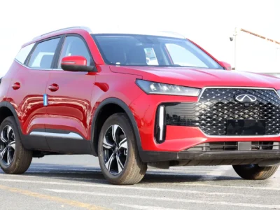 2026 Chery Tiggo 4 Luxury 4 Cylinders Petrol Engine Red Black SUV GCC Specs Automatic