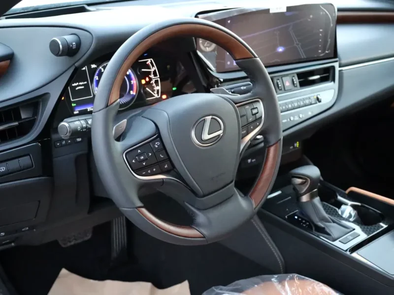 2025 Lexus ES-Series ES 350 Premier 6 Cylinders petrol Engine White Beige Sedan GCC Specs
