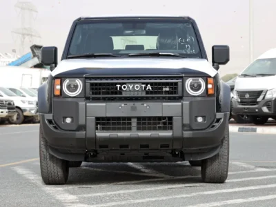 2026 Toyota Prado 4 Cylinders Petrol Engine Black SUV Automatic GCC Specifications
