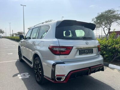 2023 Nissan Patrol NISMO 5.6 Litres 8 Cylinders Petrol Engine Silver Red SUV GCC Specs