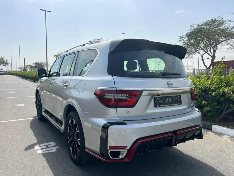 2023 Nissan Patrol NISMO 5.6 Litres 8 Cylinders Petrol Engine Silver Red SUV GCC Specs