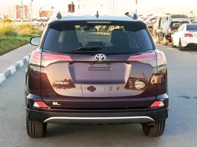 2018 Toyota RAV 4 XLE Premium 4 Cylinders Petrol Engine Burgundy Maroon SUV US Specs