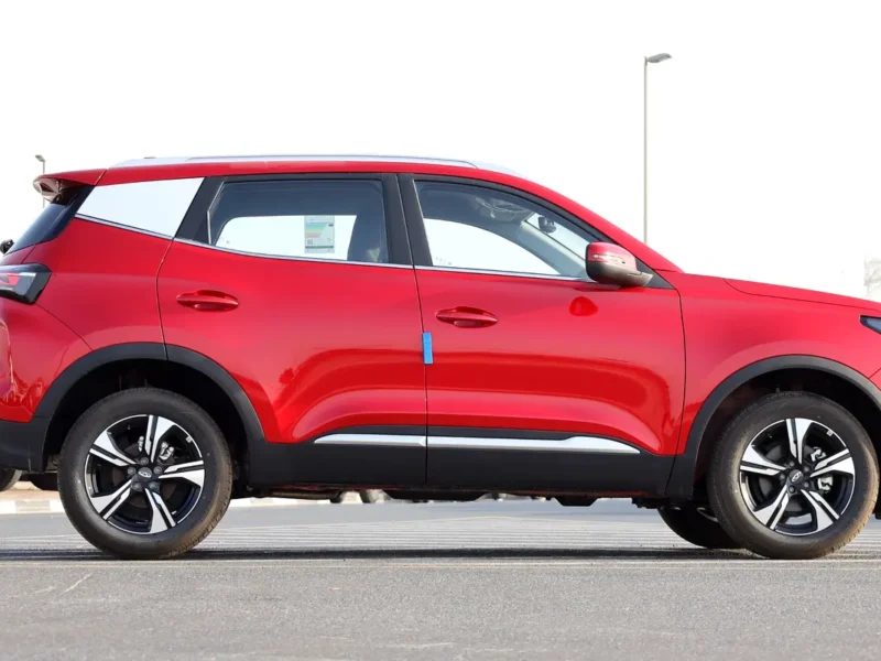 2026 Chery Tiggo 4 Luxury 4 Cylinders Petrol Engine Red Black SUV GCC Specs Automatic