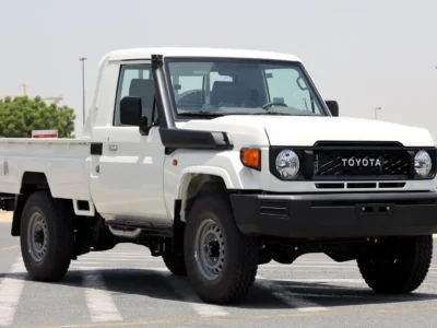 2026 Toyota Land Cruiser 79 Series Single Cab 4 Cylinders Diesel Engine MT White Beige Pickup