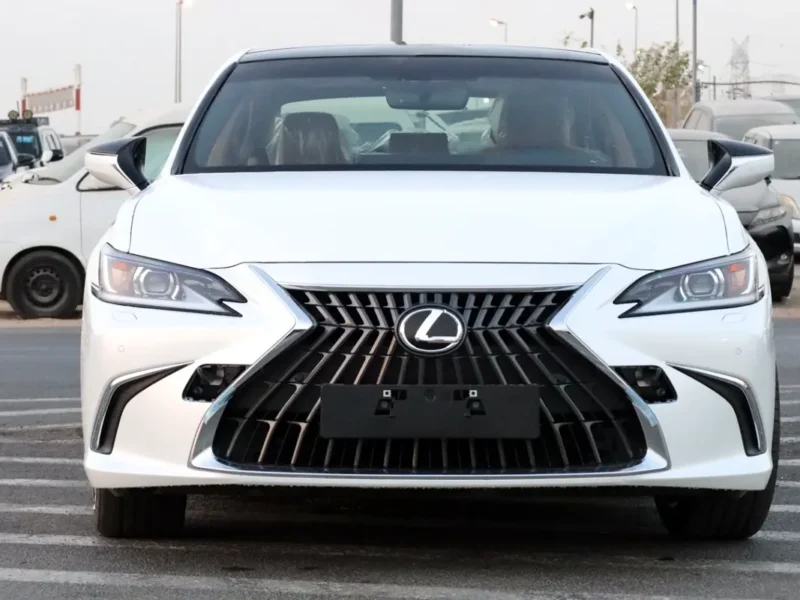 2025 Lexus ES-Series ES 350 Premier 6 Cylinders petrol Engine White Beige Sedan GCC Specs