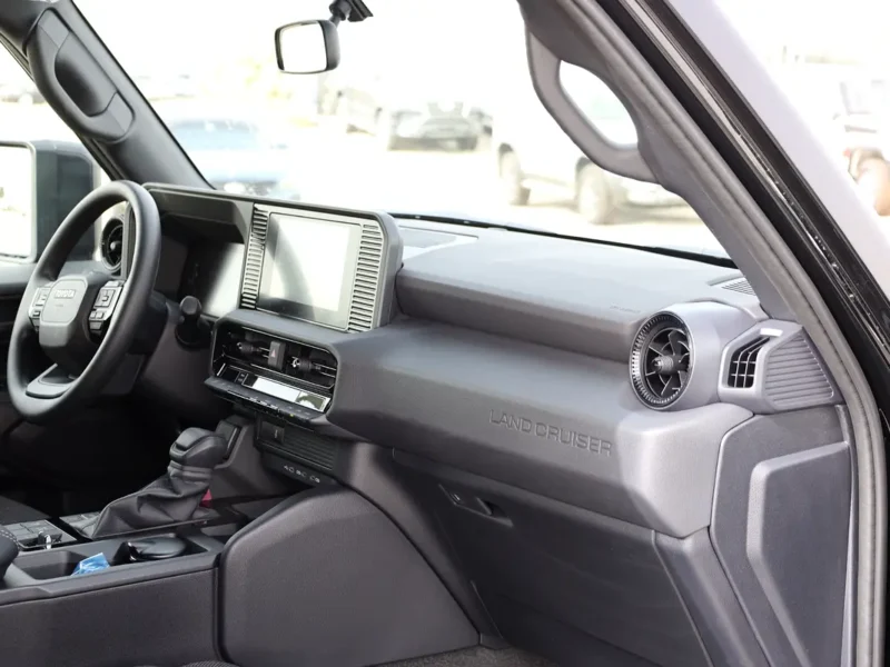 2026 Toyota Prado 4 Cylinders Petrol Engine Black SUV Automatic GCC Specifications