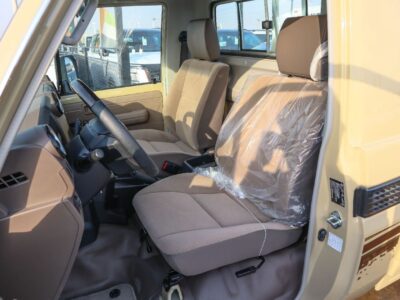 2026 Toyota Land Cruiser 70 Series 4.0L V6 Single Cab Utility Beige Pickup Truck GCC Specs