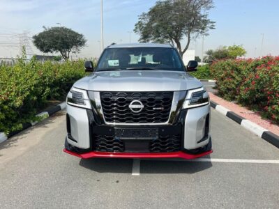 2023 Nissan Patrol NISMO 5.6 Litres 8 Cylinders Petrol Engine Silver Red SUV GCC Specs