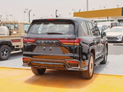 2026 Lexus LX600 F SPORT 3.5 Litres Twin Turbo Petrol Engine Black Red SUV GCC Specs
