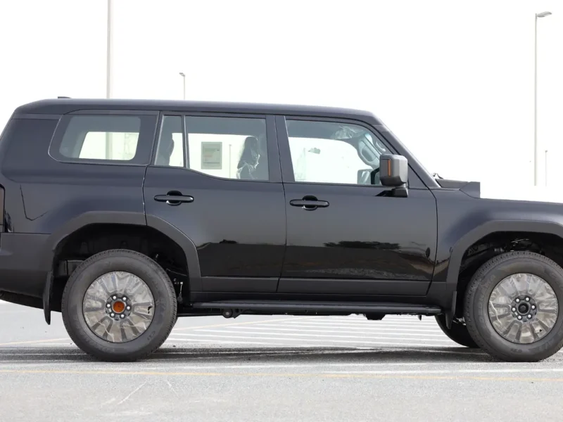 2026 Toyota Prado 4 Cylinders Petrol Engine Black SUV Automatic GCC Specifications