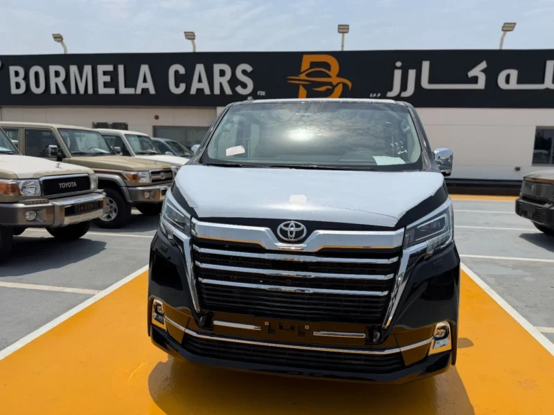 2026 Toyota Granvia Petrol 3.5 Litres 6 Cylinders Petrol Engine Black Beige Van GCC Specs