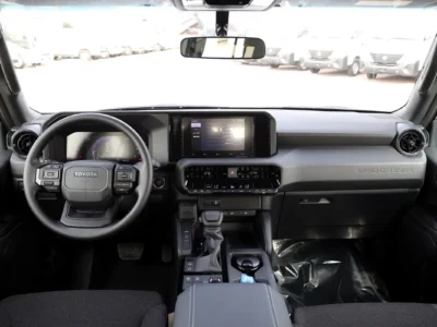 2026 Toyota Prado 4 Cylinders Petrol Engine Black SUV Automatic GCC Specifications