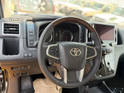 2026 Toyota Granvia Petrol 3.5 Litres 6 Cylinders Petrol Engine Black Beige Van GCC Specs