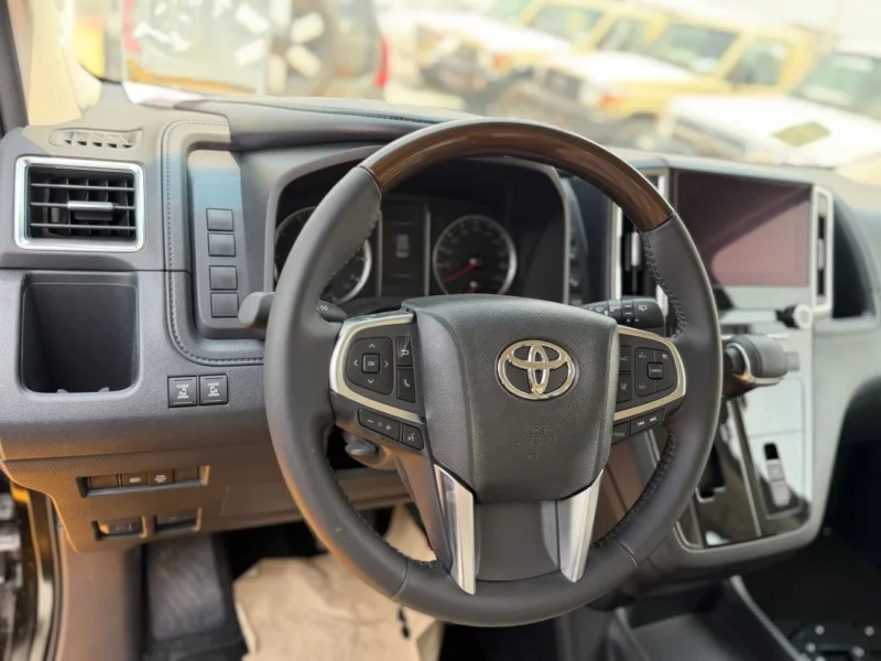 2026 Toyota Granvia Petrol 3.5 Litres 6 Cylinders Petrol Engine Black Beige Van GCC Specs