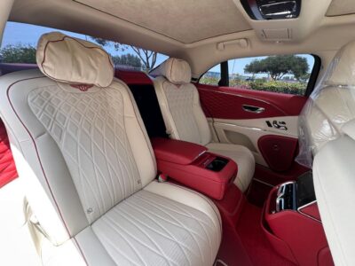 2022 Bentley Flying Spur 4.0 Litres V8 Petrol Engine White Red Sedan Japanese Specs