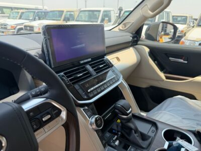 2026 Toyota Land Cruiser GXR 3.5L 6 Cylinders Twin Turbo Hybrid Engine Grey Beige SUV GCC
